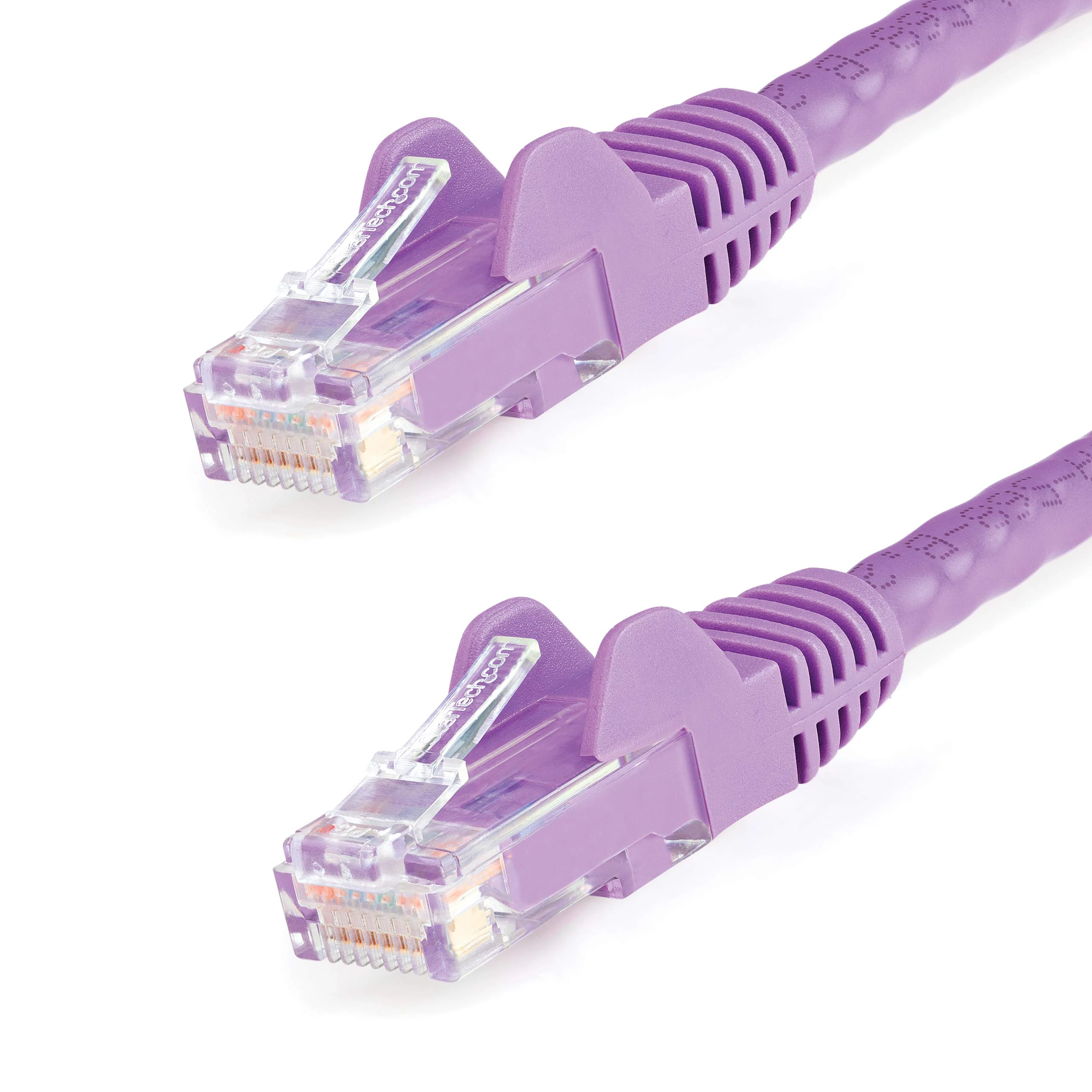 StarTech.com 5m CAT6 Ethernet Cable - Purple CAT 6 Gigabit Ethernet Wire -650MHz 100W PoE++ RJ45 UTP Category 6 Network/Patch Cord Snagless w/Strain Relief Fluke Tested UL/TIA Certified (N6PATC5MPL)