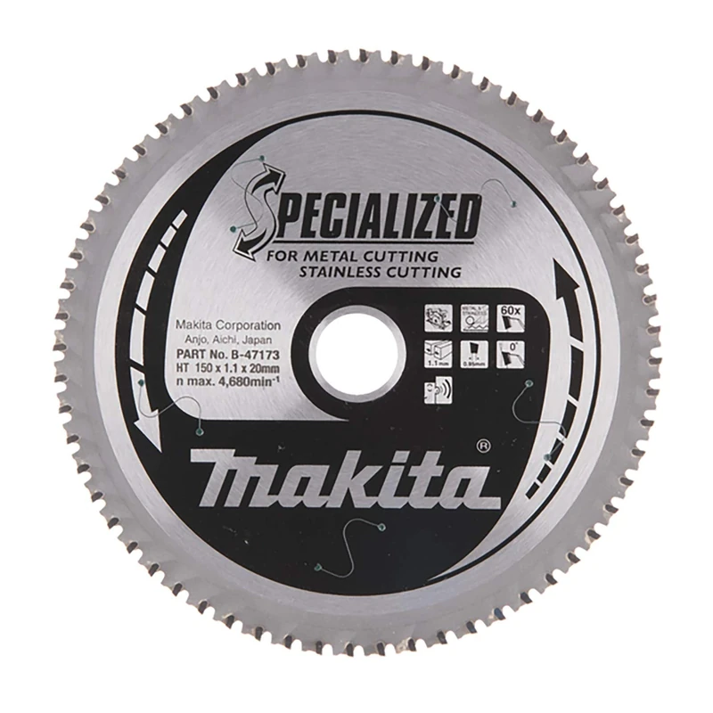 Makita B-34796 Specialised Metal Cutting Stainless Blade