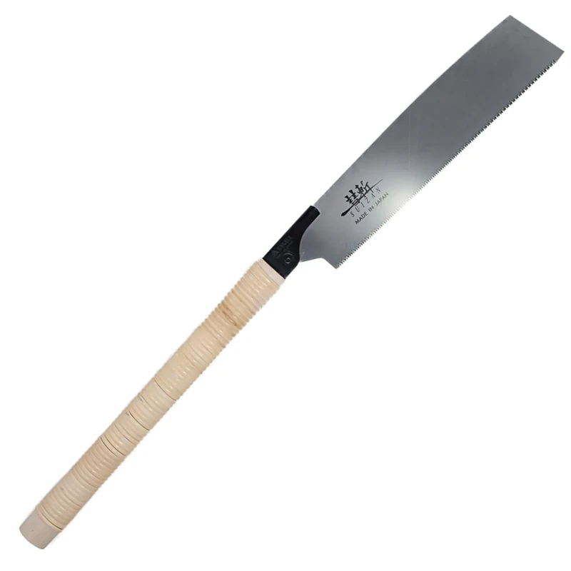 SUIZAN Kataba Single Edge Saw 265mm - Professional Japanese Pullsaw Handsaw Woodworking Tools