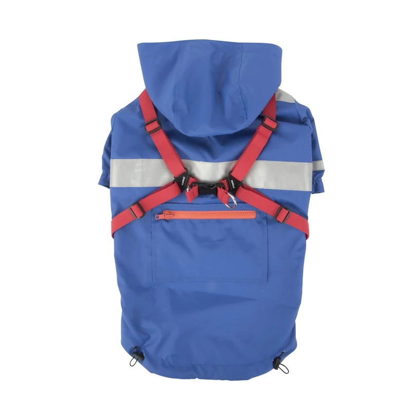 Puppia PLRA-JM9320-RB-XL Royal Blue Wilderness Pet-Coats, X-Large