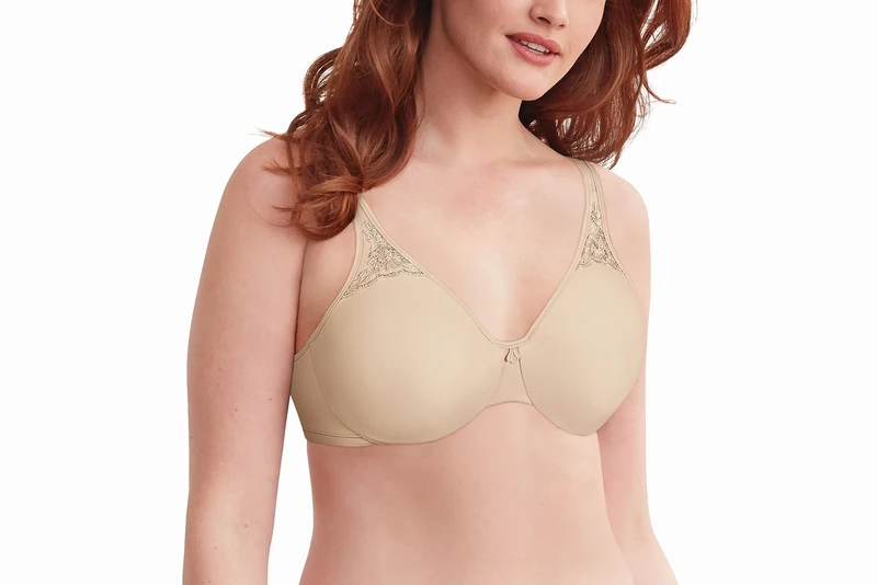 Bali Passion for Comfort Minimizer Underwire Bra - beige - 40F