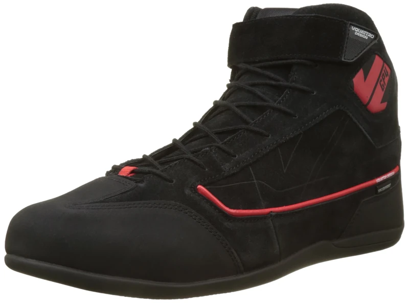 V Quattro Design - GP4 WP Motorcycle Trainers Men's shoes - Black/Red - 35 EU