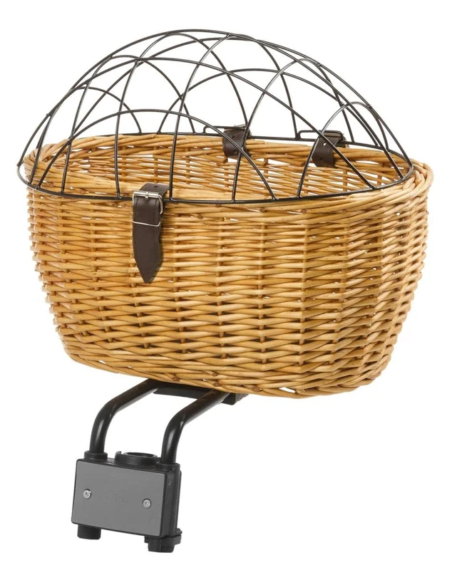 M-Wave Cicli Bonin Unisex Adult Wicker Animals Basket - Natural, One Size