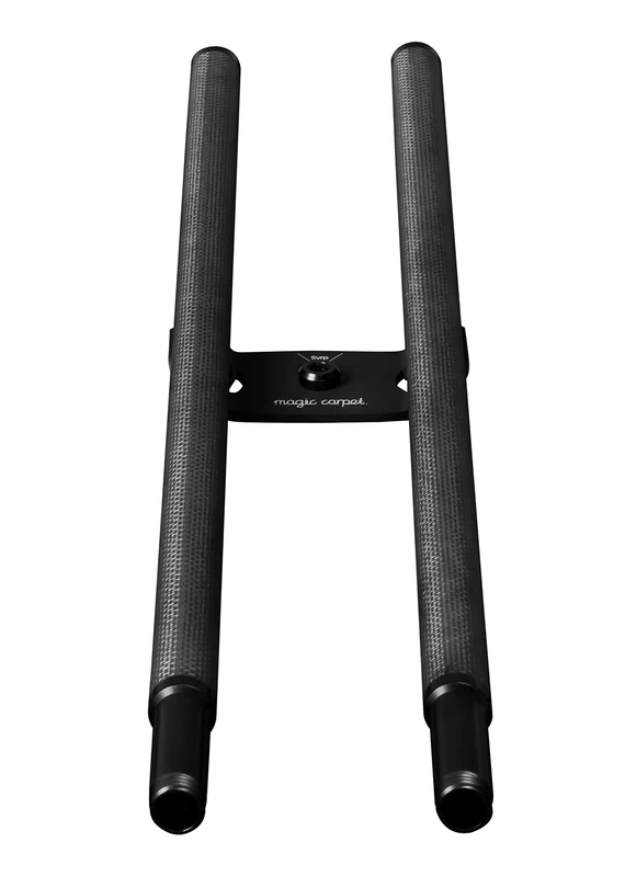 Syrp Magic Carpet Carbon Fiber Slider Extension, 600mm/2 feet, Light Weight for Portability, Central Tripod Mount,Endlessly extendable, End Caps and Carriage Sold Separately, Carbon Fiber