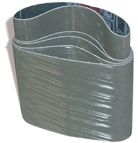 CS Unitec 42265 PTX TZ Pyramid Sleeve, A65/320 Grit, 3-1/2" Diameter x 4" Wide, (Pack of 10) - Image 1