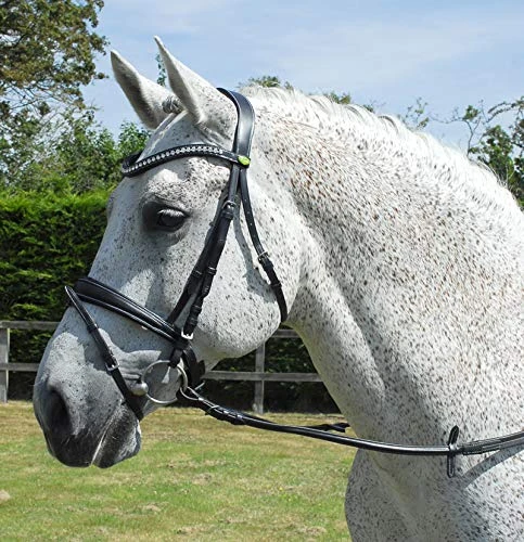 Rhinegold Anatomic Bridle - Extra Full - Havana