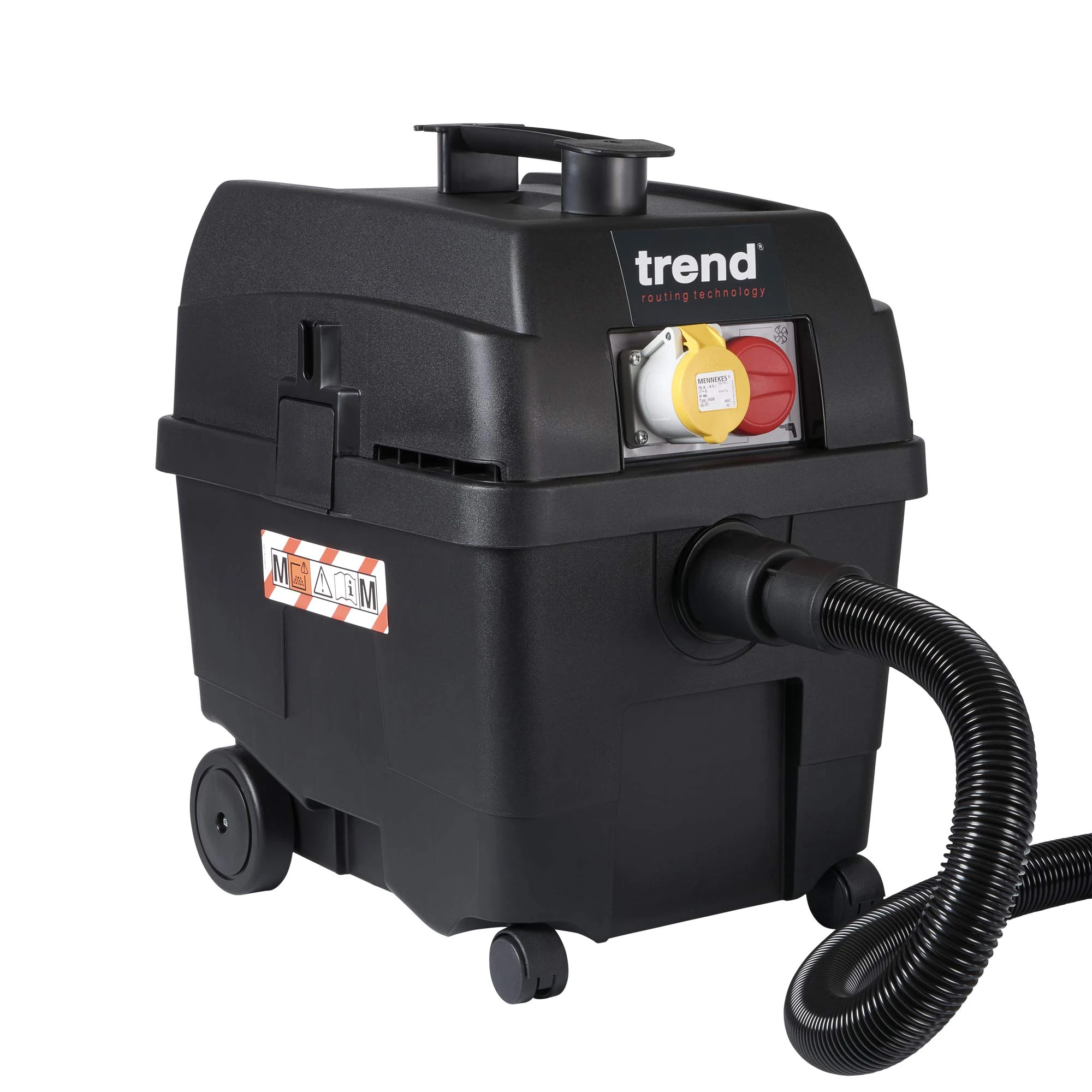 Trend T35 M-Class Wet & Dry Dust Extractor, Auto-Start Vacuum Extractor With Power Take Off, 800W, 110V, T35AL