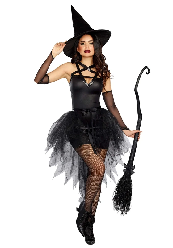Dreamgirl 10663 Wicked Witch Costume, Womens, Small