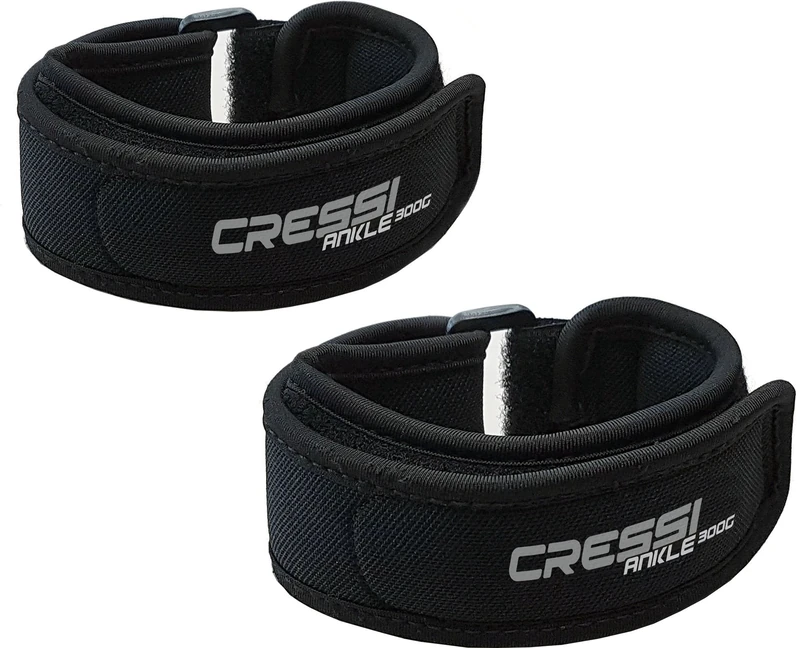 Cressi Ankle Weights Weight Accessories - Black, Uni