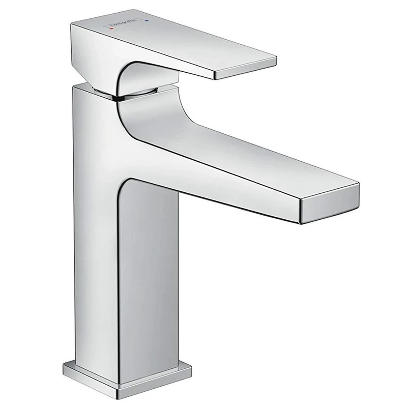 hansgrohe Metropol Basin Tap 110 with Lever Handle, Pop-Up Waste, chrome
