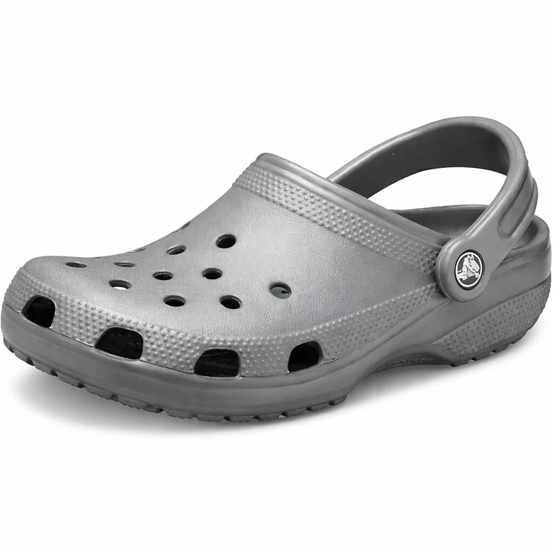Crocs Unisex Classic Clogs Clogs, Slate Grey,7 UK Men/ 8 UK Women