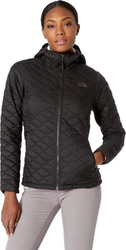 The North Face Women Thermoball Hoodie Jacket - Tnf Black Matte, XS