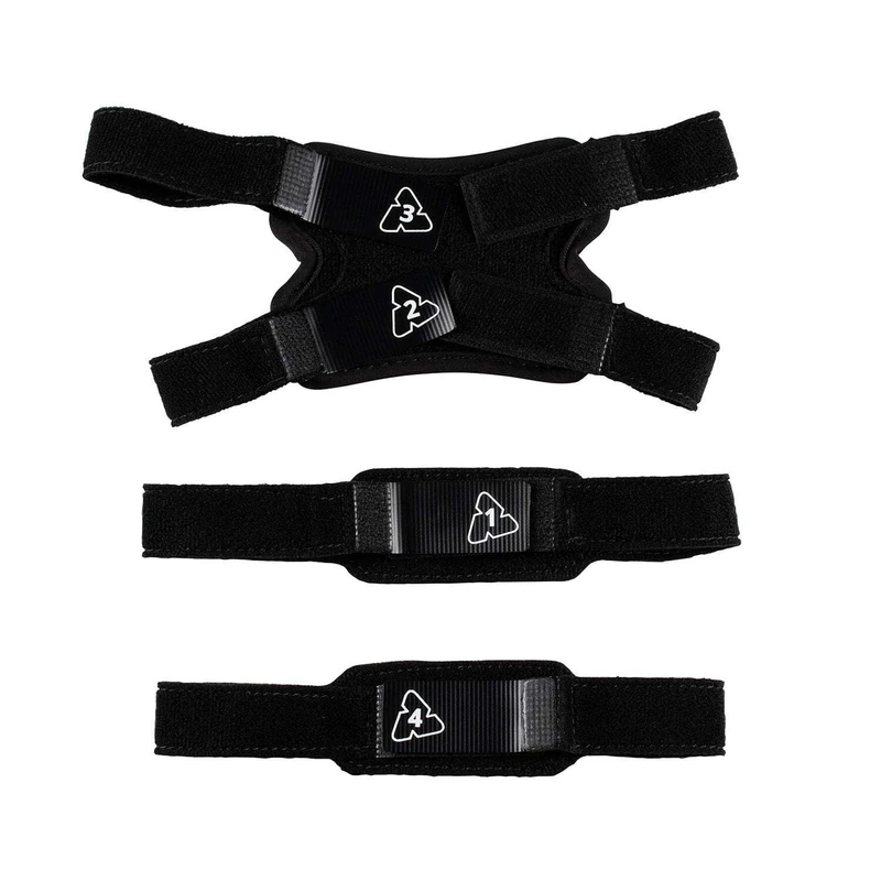 Leatt C-Frame Set Replacement Knee Strap, Unisex - Adult, Black, One Size
