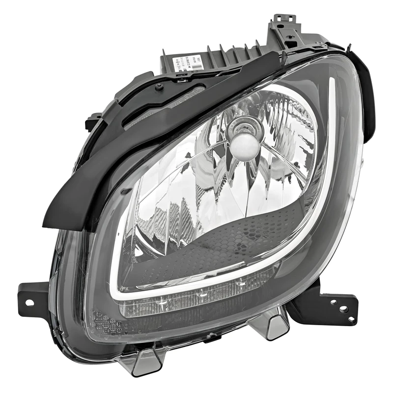 Valeo halogen technology automotive headlamp, 45465 for vehicle models, SMART Fortwo III (2014 >)