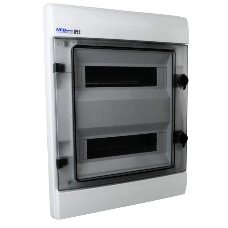 Wet Room Distribution Box Fuse Box Sub-Distribution RHp 24 IP65 Flush-Mounted 24 Modules VDE 5955