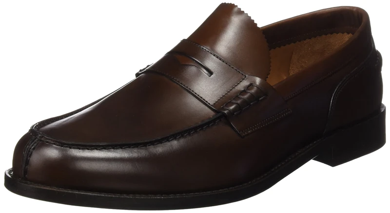 Lottusse Men's Leather Moccasins - Spay Bottom Loafers