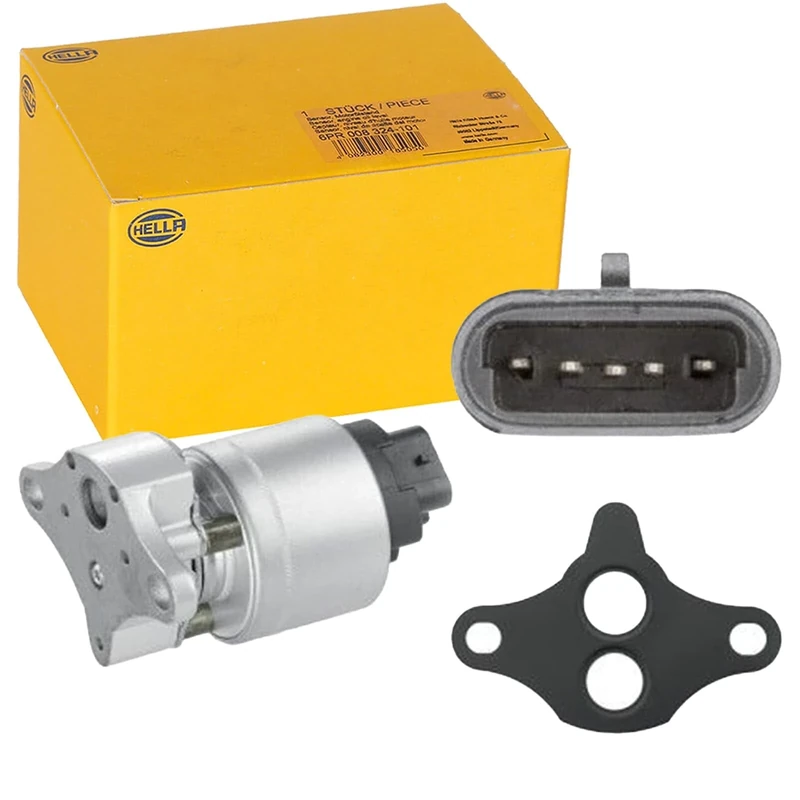 HELLA 6NU 010 171-341 EGR Valve - Electronic - 5-pin connector - with seal