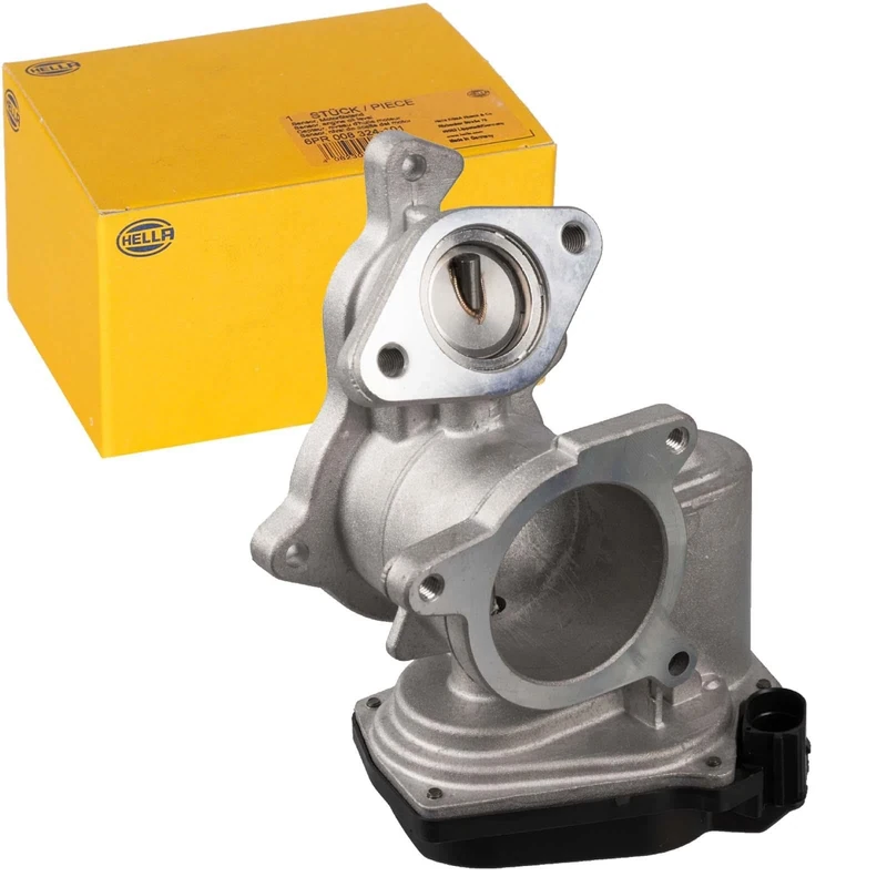 HELLA 6NU 010 171-291 EGR Valve - Electronic - 6-pin connector - without gasket / seal