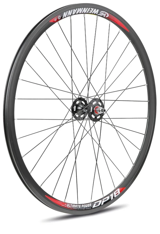 Gurpil 64311 DP-18 Track front wheel, Black.