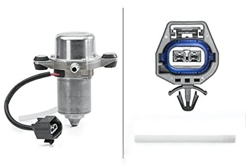 HELLA 8TG 008 924-701 Vacuum Pump, braking system - 12V - 2-pin connector - Electric