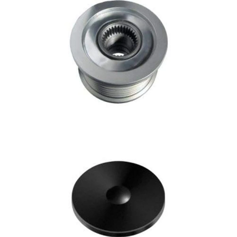 HELLA 9XU 358 038-871 Alternator Freewheel Clutch - Thread Size: M17x1,5 - Number of grooves: 7 - with cap