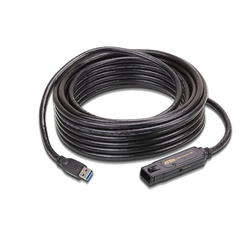 ATEN Ue3310 10M USB 3.1 Gen1 Extender Cable | #1 KVM Market Leader, black