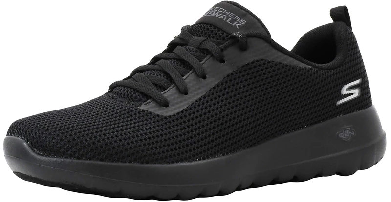 Skechers Women's Go Walk Joy 15601 Wide Walking Shoe, Black, 4.5 UK Wide