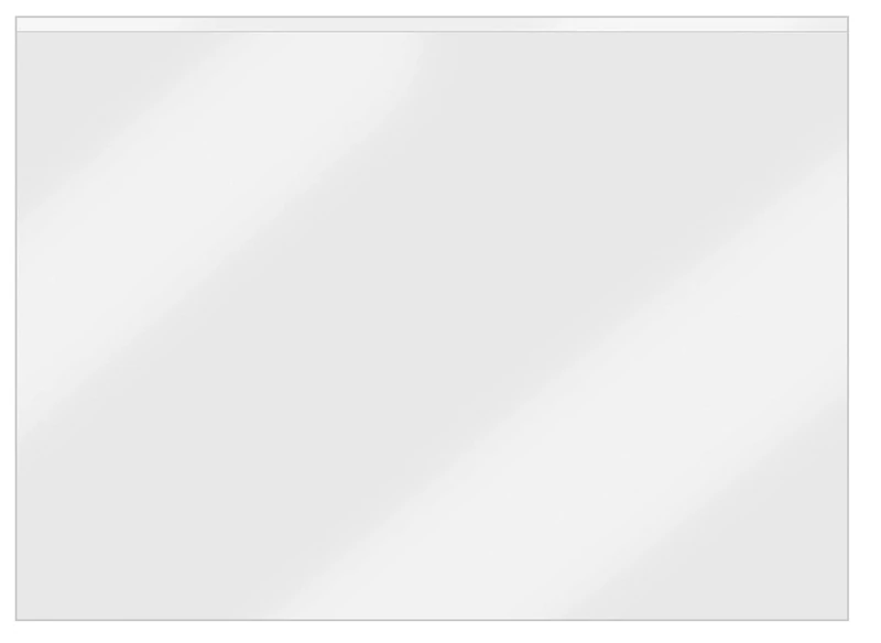 VELOFLEX Velocol 2207500 Labelling Window DIN A4 Landscape Format Transparent Pockets Self-Adhesive Pack of 100