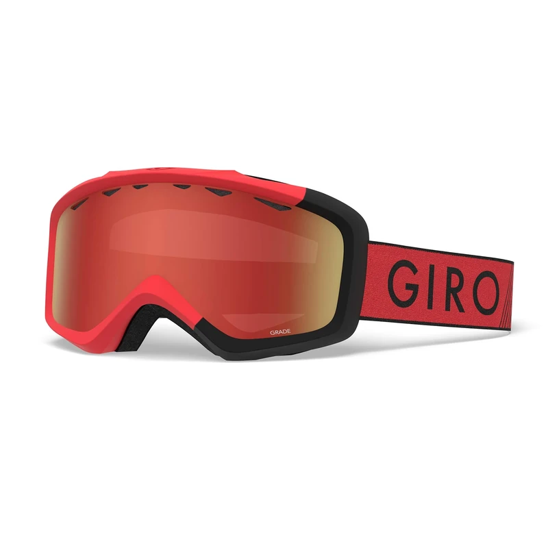 Giro Girrj Women Grade Youth Snow Goggles - Red/Black Zoom As, One Size
