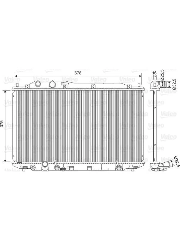 Valeo 701570 Radiator Cooling Motor