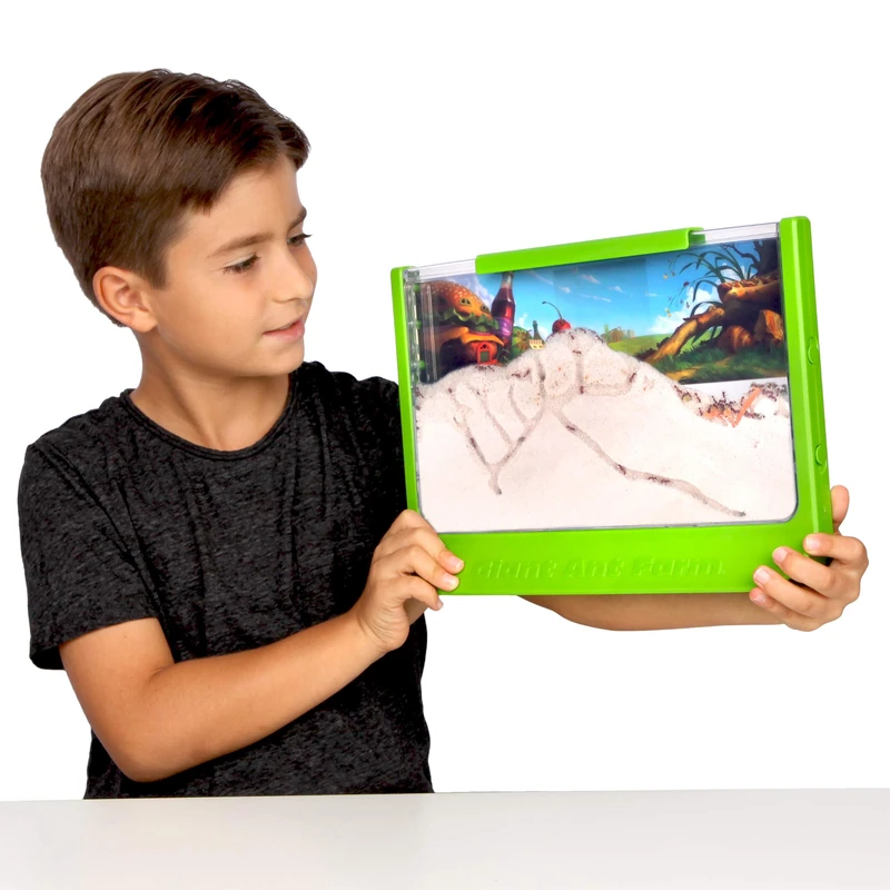 Uncle Milton | Giant Ant Farm | Extra Large Viewing Area with Ant Picnic Scene, Classroom Toy, Classic Kids Educational Toy for Boys and Girls Aged 6+ | Basic Fun 00056 - Image 1