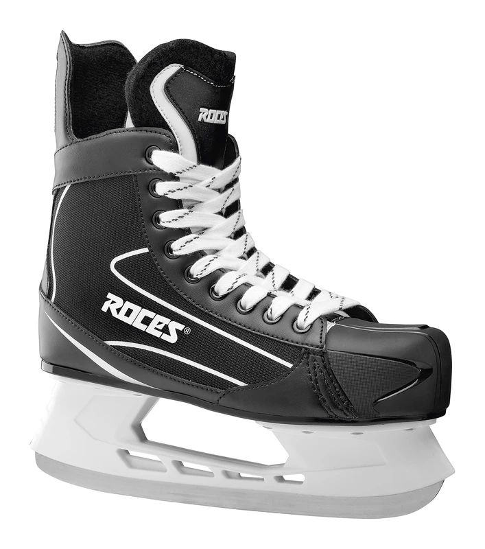 Roces Men's RH 4 Ice Hockey Skates, Men, RH 4, Black/Grey - Image 1