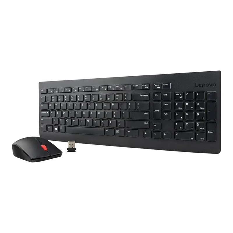 Lenovo 4X30M39496 Essential Wireless Keyboard and Mouse Combo - Black