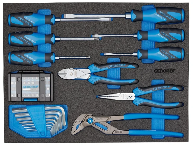 Gedore 1110 CTB2-02 Tool Assortment in CT Module 49 Pieces