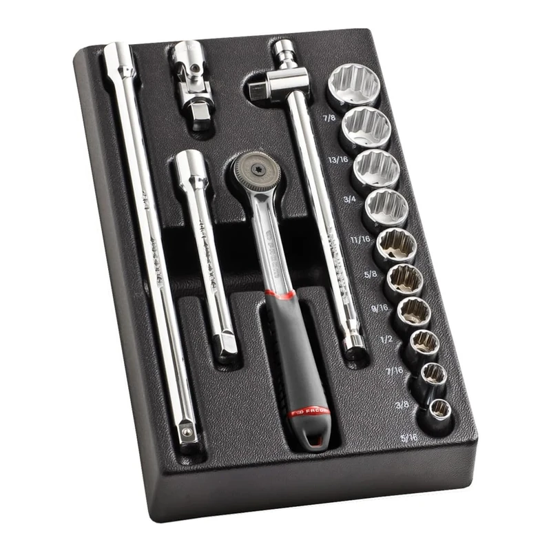 FACOM MOD.S161-212U 1/2" Inch 12-Point Socket Module, 175 mm Length