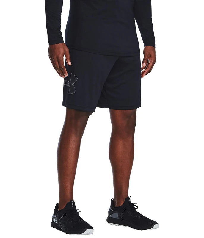 Under Armour Men's Tech Graphic Shorts - Black/Graphite XXXL - Image 1