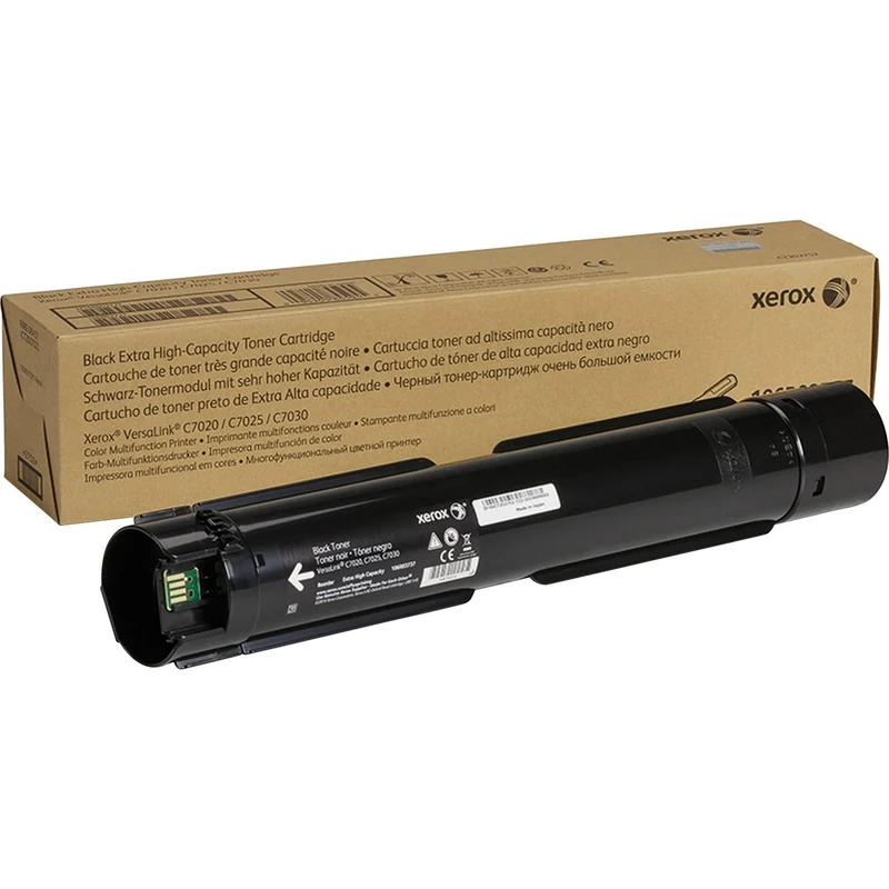 Xerox Genuine VersaLink C7020 / C7025 / C7030 Black Extra High Capacity Toner Cartridge (23,600 Pages) - 106R03737