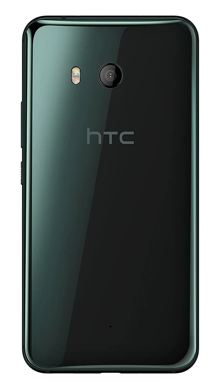 HTC U11 UK SIM-Free Smartphone - Brilliant Black, with Alexa built-in
