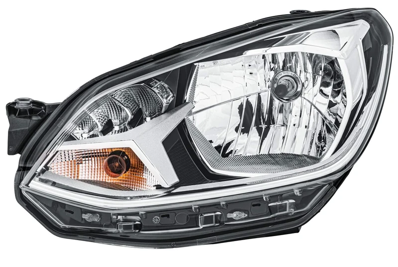 HELLA 1EL 012 644-011 FF/Halogen-Headlight - for right-hand traffic - Left Front