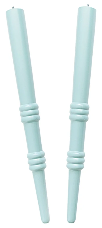 Ohmyleg Nouvel 700 Legs, Wood, Blue, 70 x 6.5 cm, Pack of 4 - Image 1