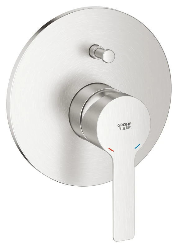 GROHE Lineare New Single-Lever Bath/Shower Mixer Trim Supersteel 19297DC1