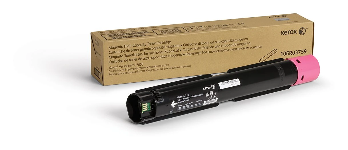Xerox Genuine VersaLink C7000 Magenta High Capacity Toner Cartridge (10,100 Pages) - 106R03759