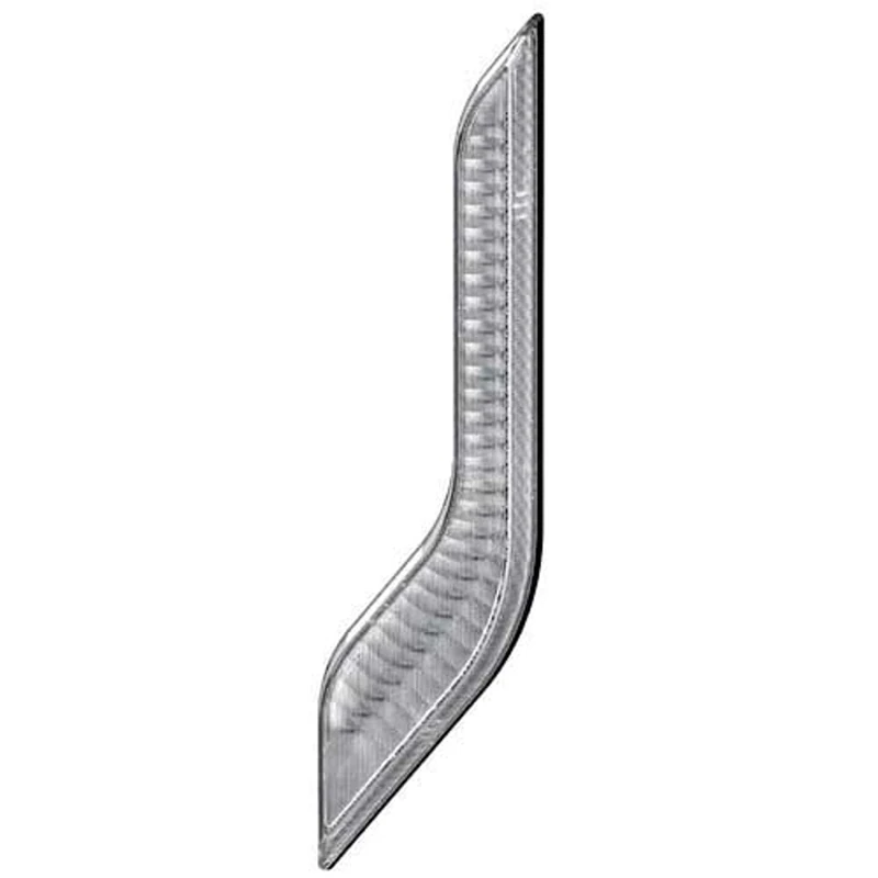 HELLA 2BA 013 333-041 Direction Indicator - Shapeline Style Wing - LED - 12/24V - Bolted/mounting - Lens Colour: Crystal clear - Plug: AMP - 2-pin connector - Right Rear - Quantity: 1 - Image 1