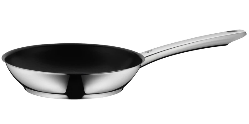 WMF Nordic Professional Frying Pan, 20 cm, Induction, Non-Stick Coating, Oven-Safe, Drip-Free, Cromargan Stainless Steel Frying Pan, Suitable for All Types of Cookers, Dishwasher Safe