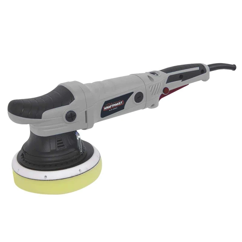 Dino KRAFTPAKET Orbital Car Polishing Machine 21 mm XXL-Hub 720 Watt with 2 x Polishing Sponges 1 x Polishing Plates 1 x Bag - Image 1