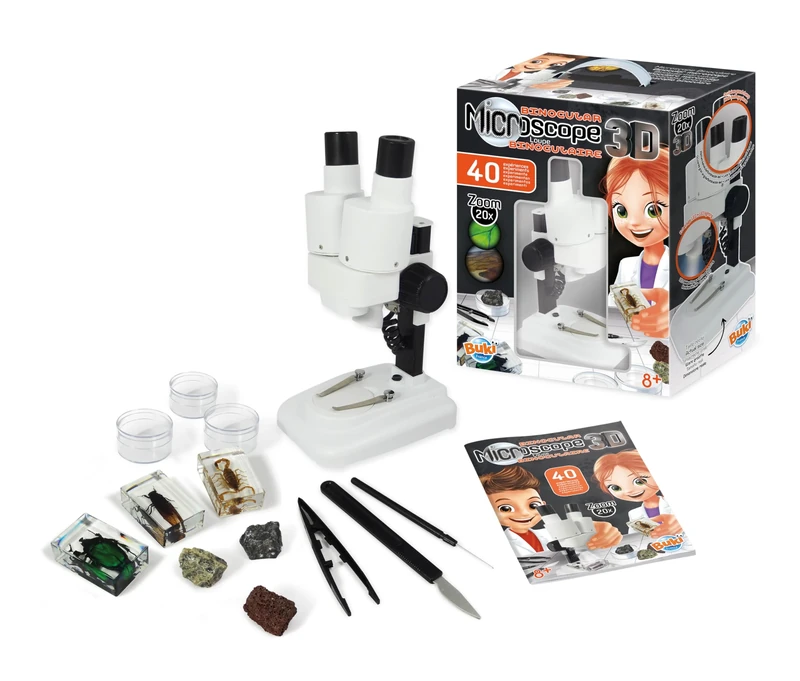 BUKI France MR500 - Binocular Microscope 3D