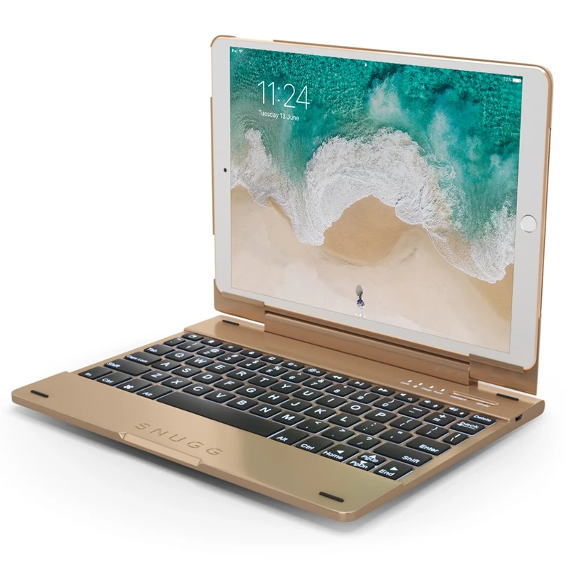 The Snugg B071JDYG5X Keyboard and Folio case for Apple 10.5 iPad Pro - Gold