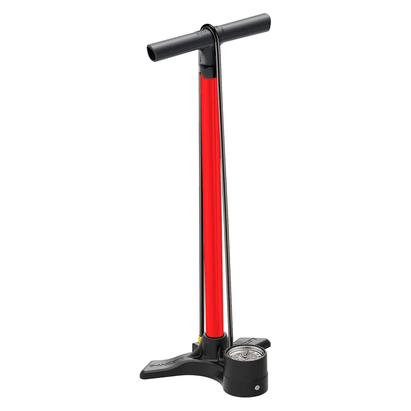 LEZYNE Unisex Adult Floor Air Pump Macro Floor Drive Red 220psi, 1-fp-mafl-v115 Pumps/Stand & Foot Pumps, 1 - Image 1