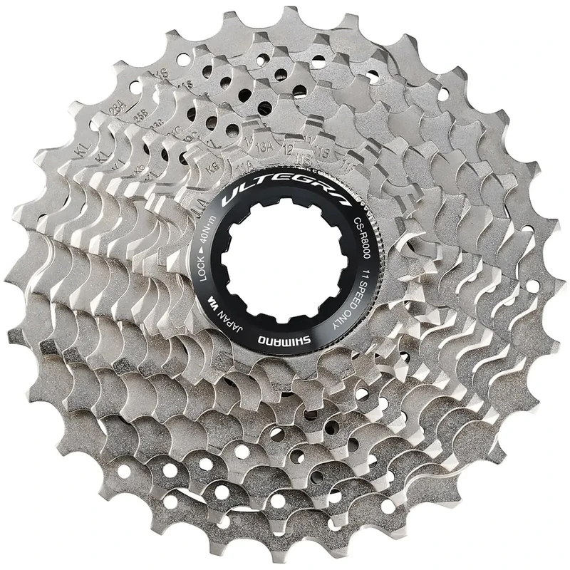 SHIMANO Cycling Csr8000132 Shimano Ultegra CS R8000 Cassette 11 fold grey Design 32T 2018 7 speed, Silber, 11-32T UK