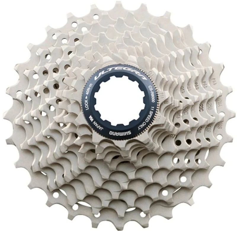 ROAD ULTEGRA R8000 Cassette 2x11S x 11/30 Teeth Silver
